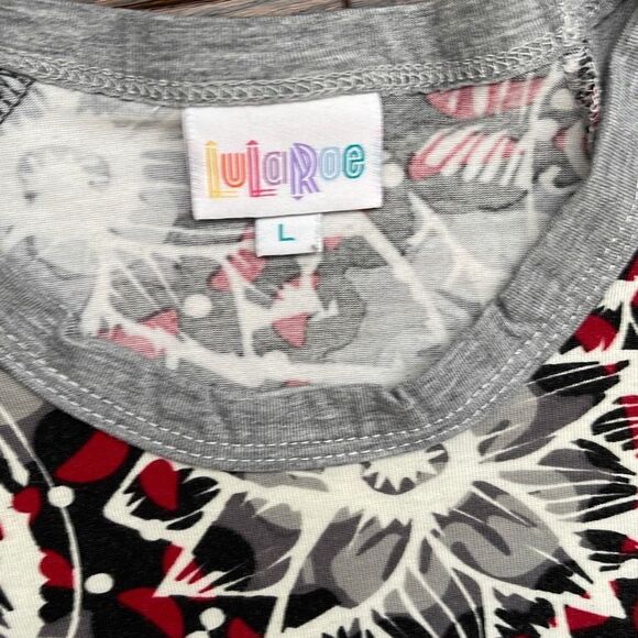 Mystery LuLaRoe Bundle Leggings One Size Shirt Large Multi Color Butter Soft - Picture 4 of 11